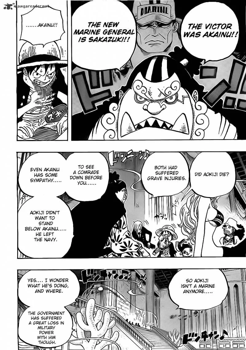 One Piece Chapter 650 page 6