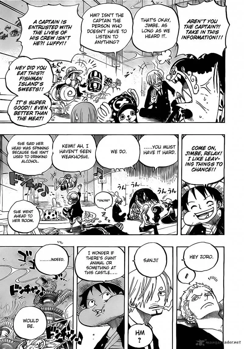 One Piece Chapter 650 page 9