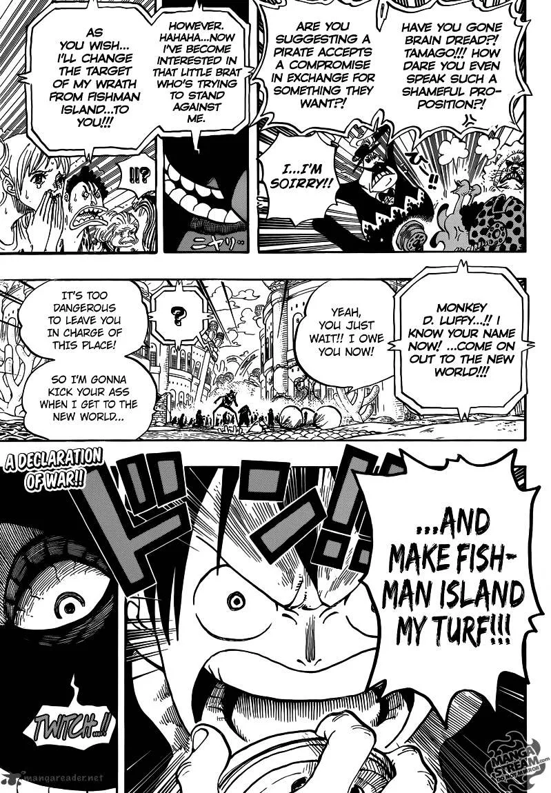 One Piece Chapter 651 page 17