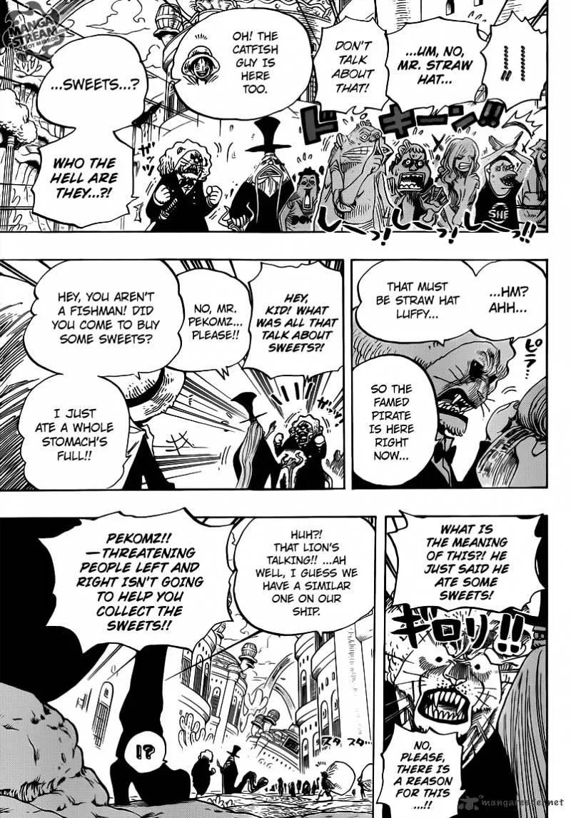 One Piece Chapter 651 page 6