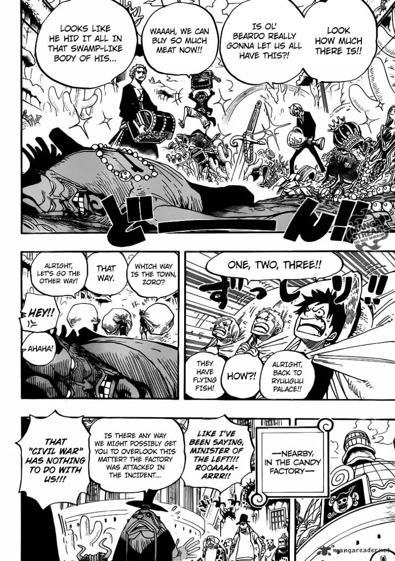One Piece Chapter 651 page 3