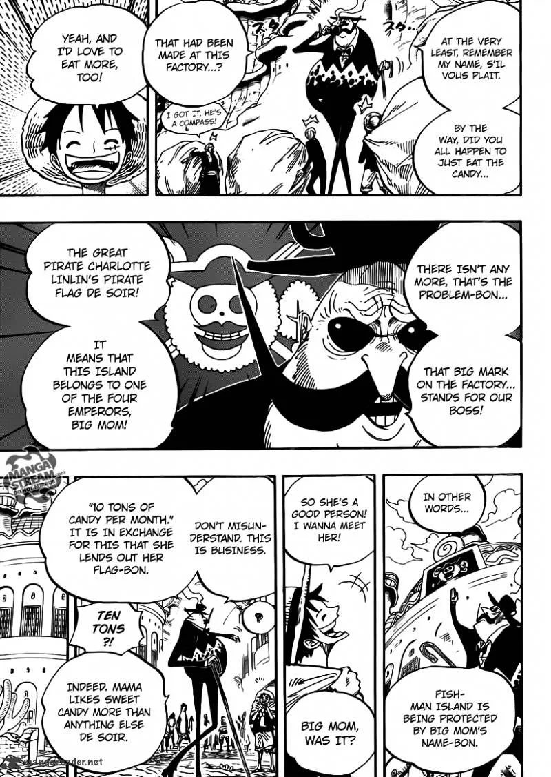 One Piece Chapter 651 page 8