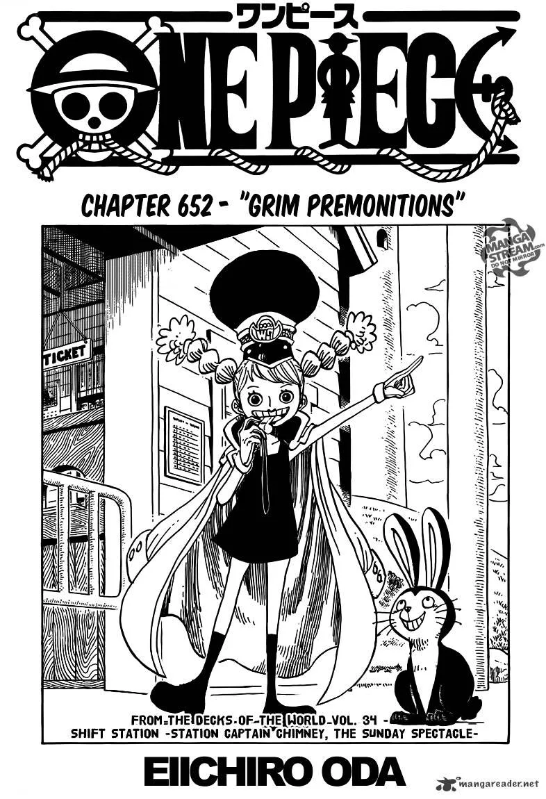 One Piece Chapter 652 page 1