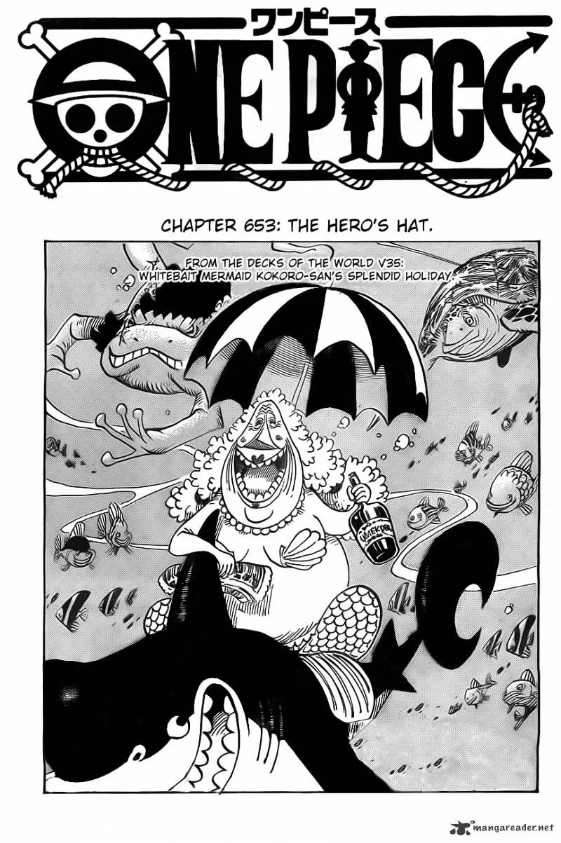 One Piece Chapter 653 page 1