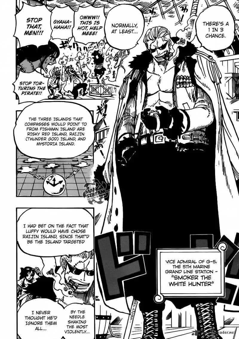 One Piece Chapter 655 page 8