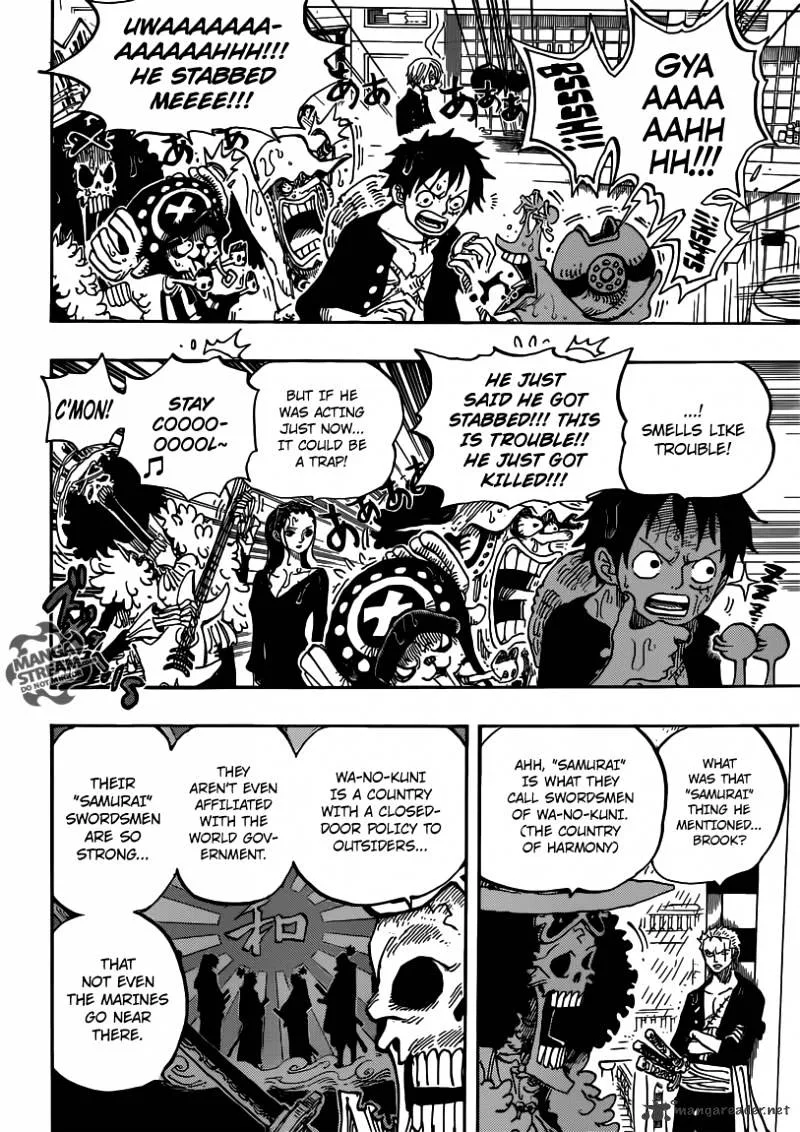 One Piece Chapter 655 page 6