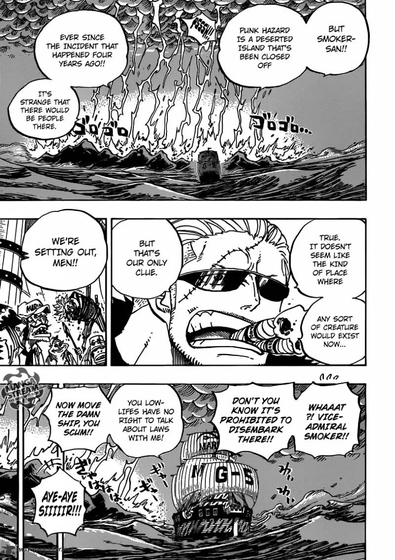 One Piece Chapter 655 page 9