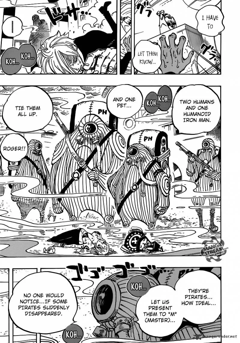 One Piece Chapter 656 page 16