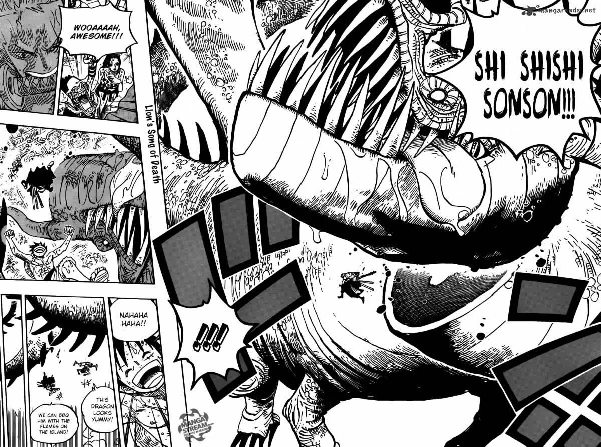 One Piece Chapter 656 page 14