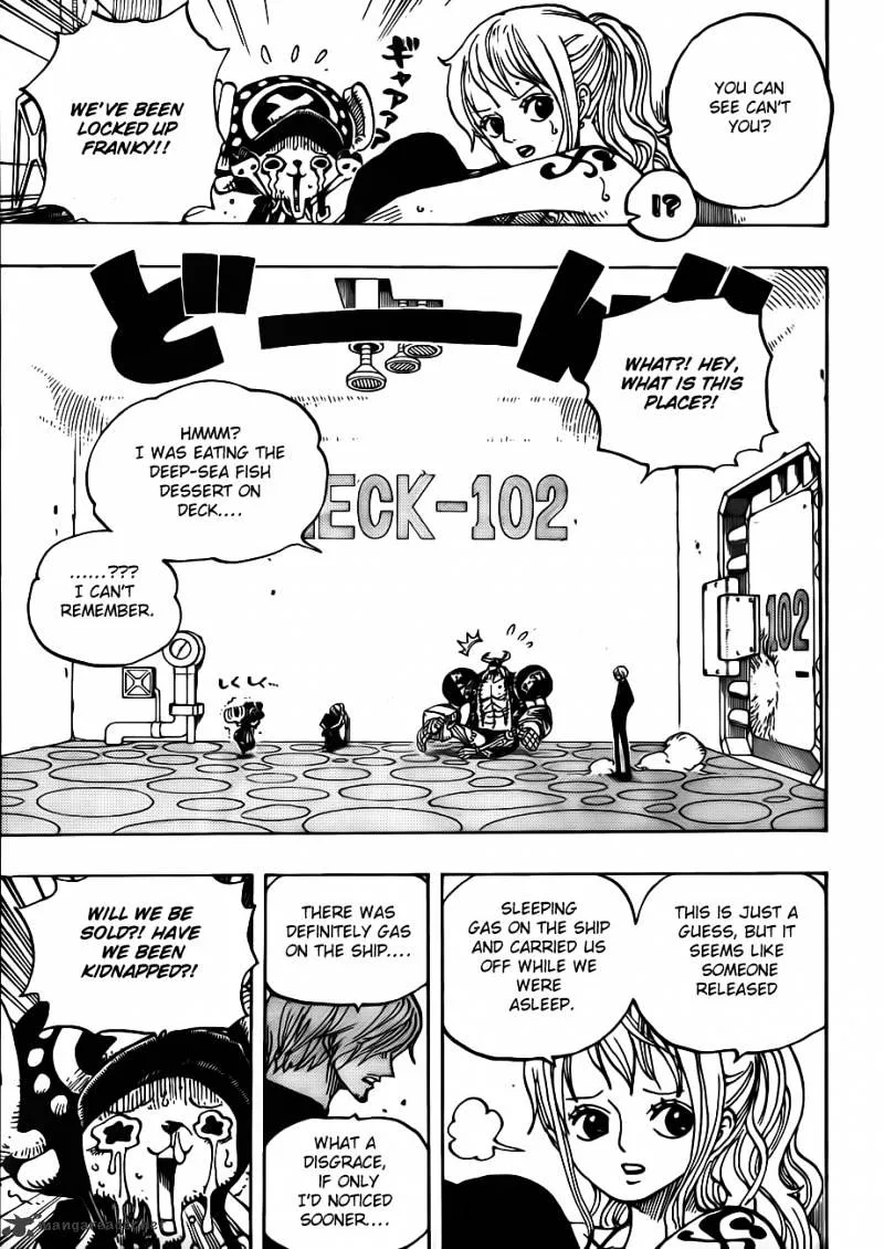One Piece Chapter 657 page 7