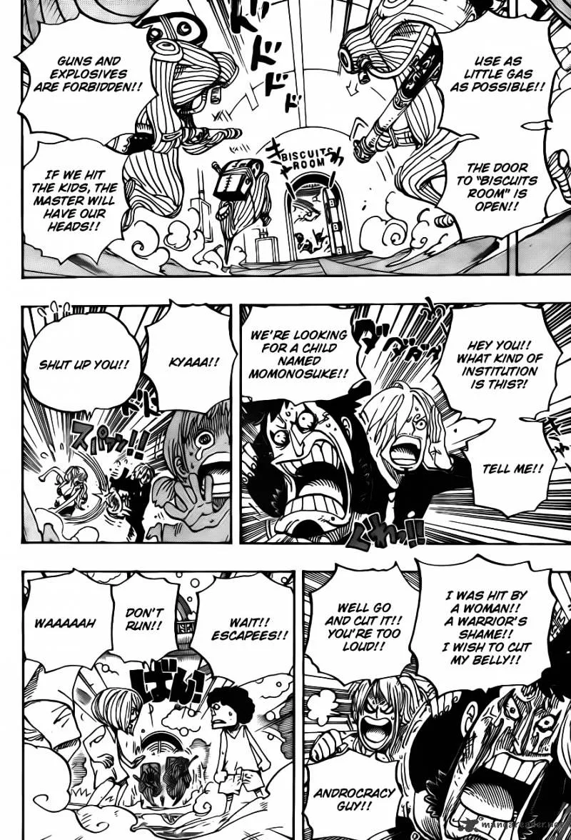 One Piece Chapter 658 page 4