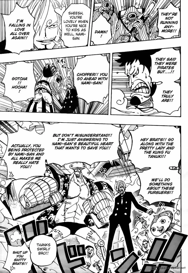One Piece Chapter 658 page 11