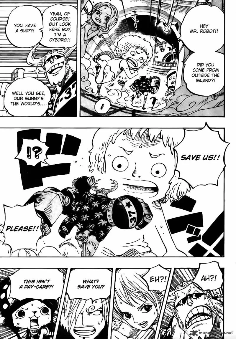 One Piece Chapter 658 page 5