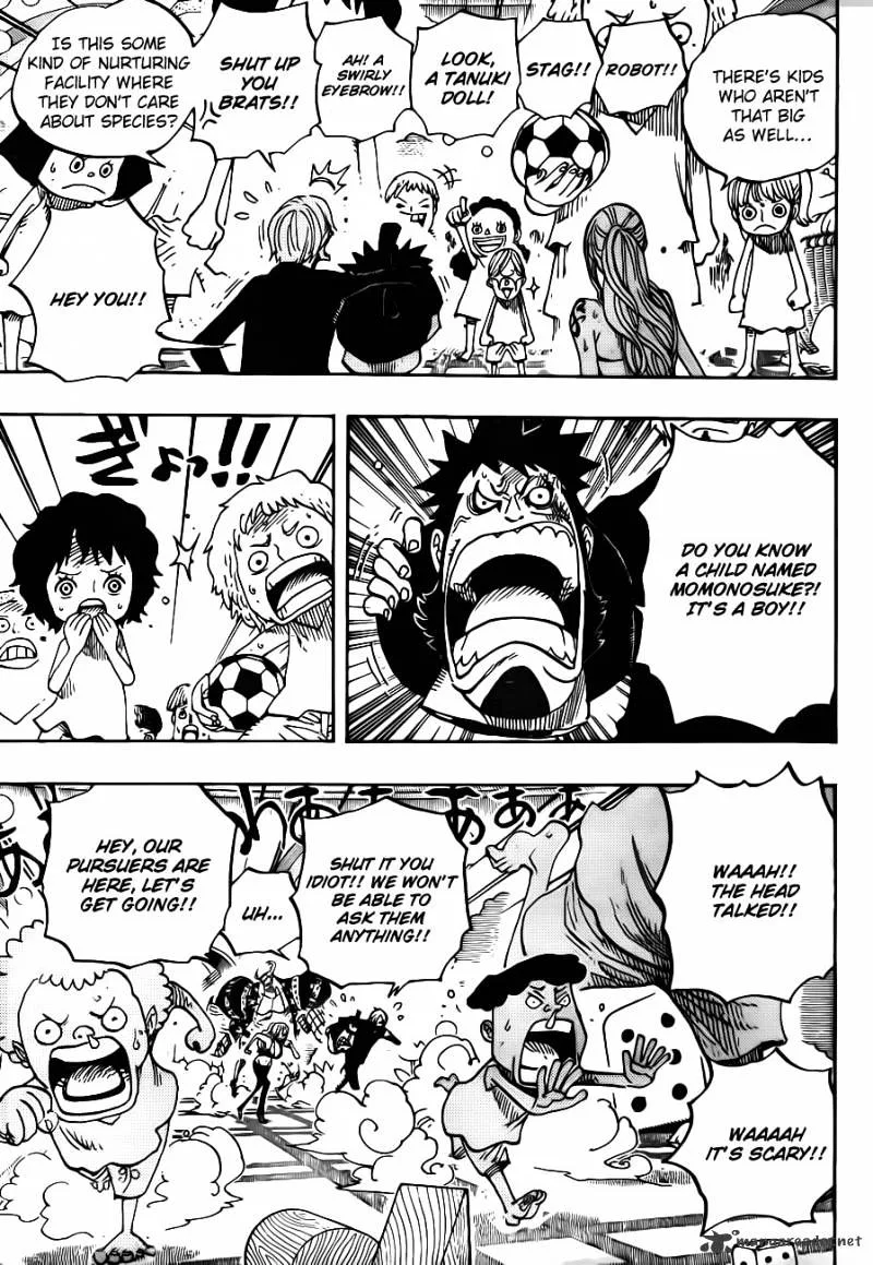 One Piece Chapter 658 page 3