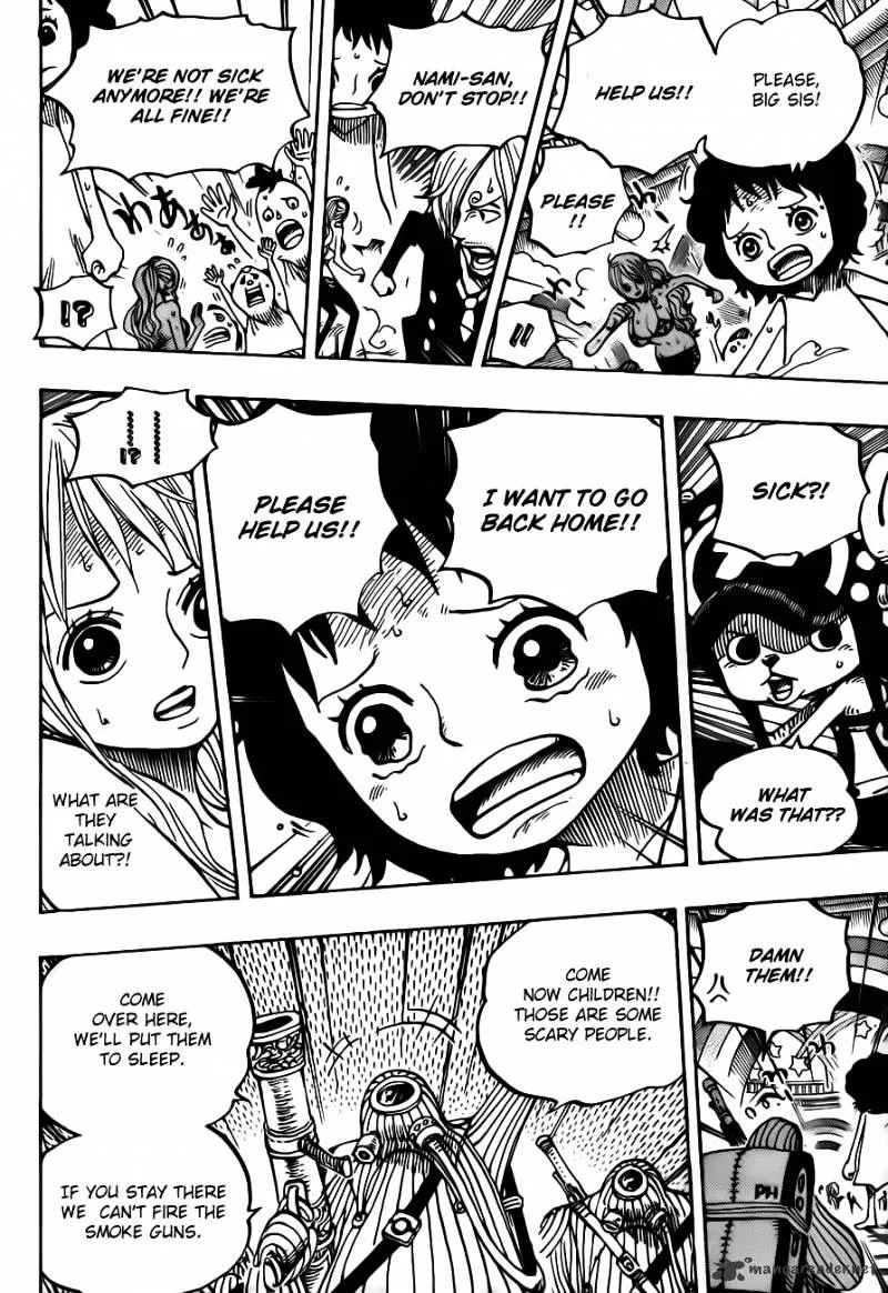 One Piece Chapter 658 page 6