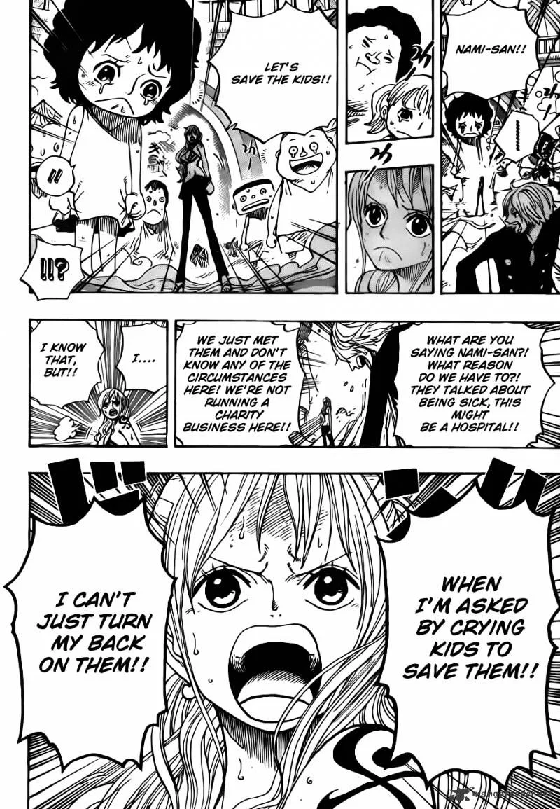 One Piece Chapter 658 page 8