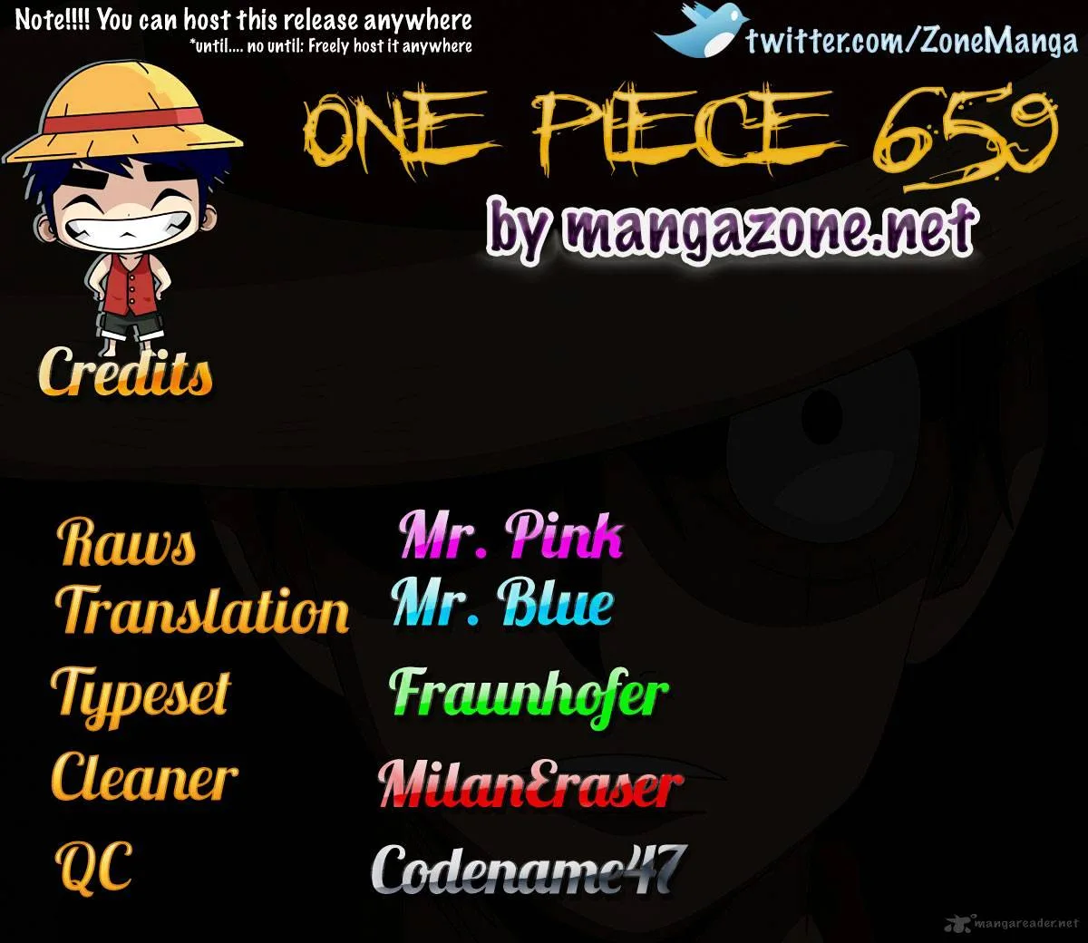 One Piece Chapter 659 page 20