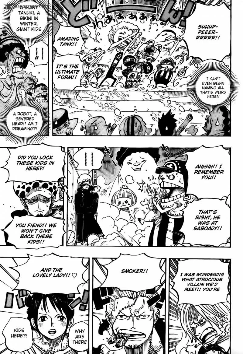 One Piece Chapter 660 page 14