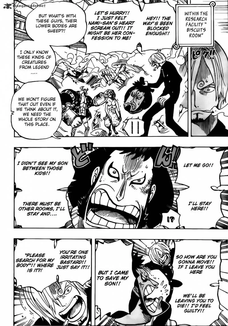 One Piece Chapter 660 page 7