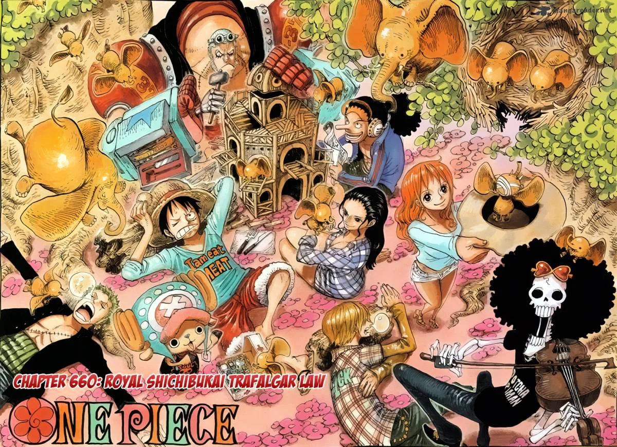 One Piece Chapter 660 page 2