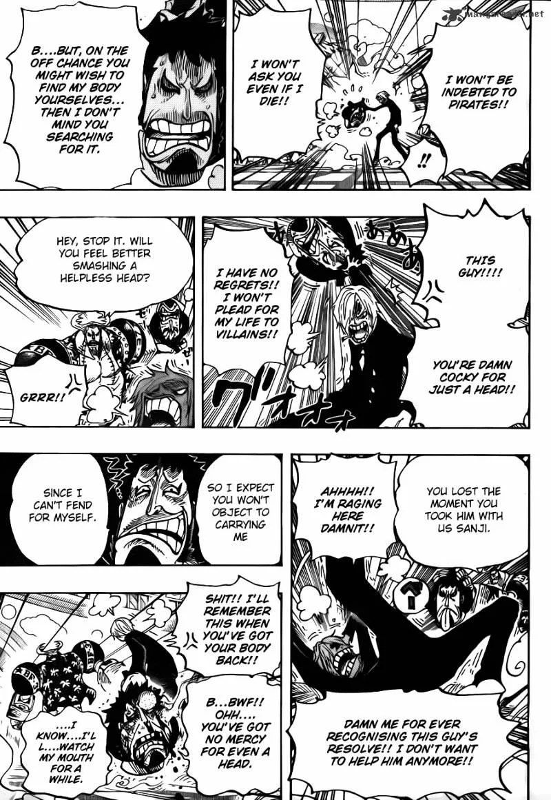 One Piece Chapter 660 page 8