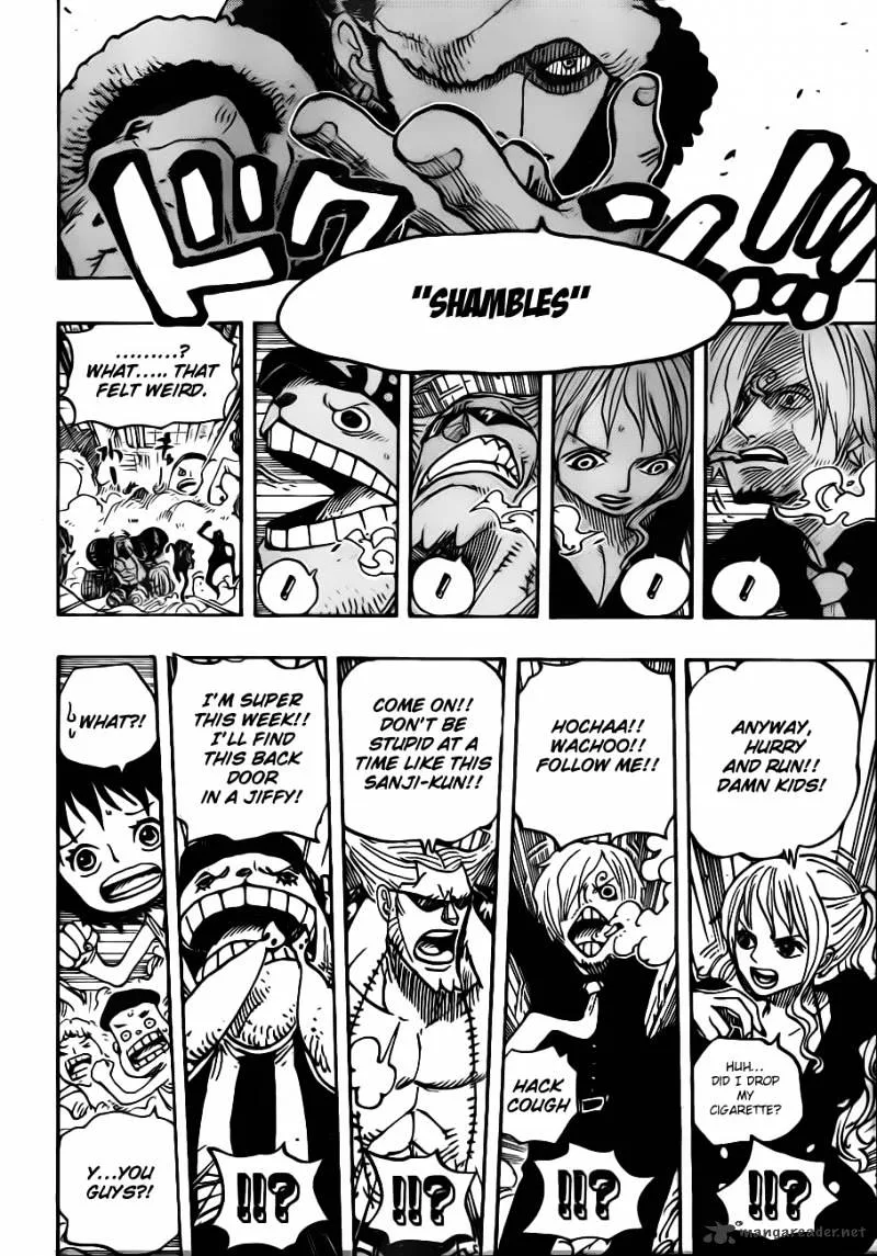 One Piece Chapter 661 page 14