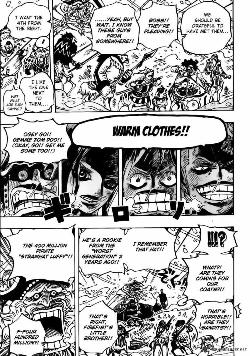 One Piece Chapter 661 page 11