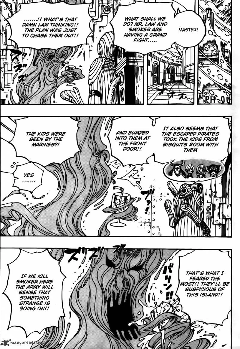 One Piece Chapter 662 page 11