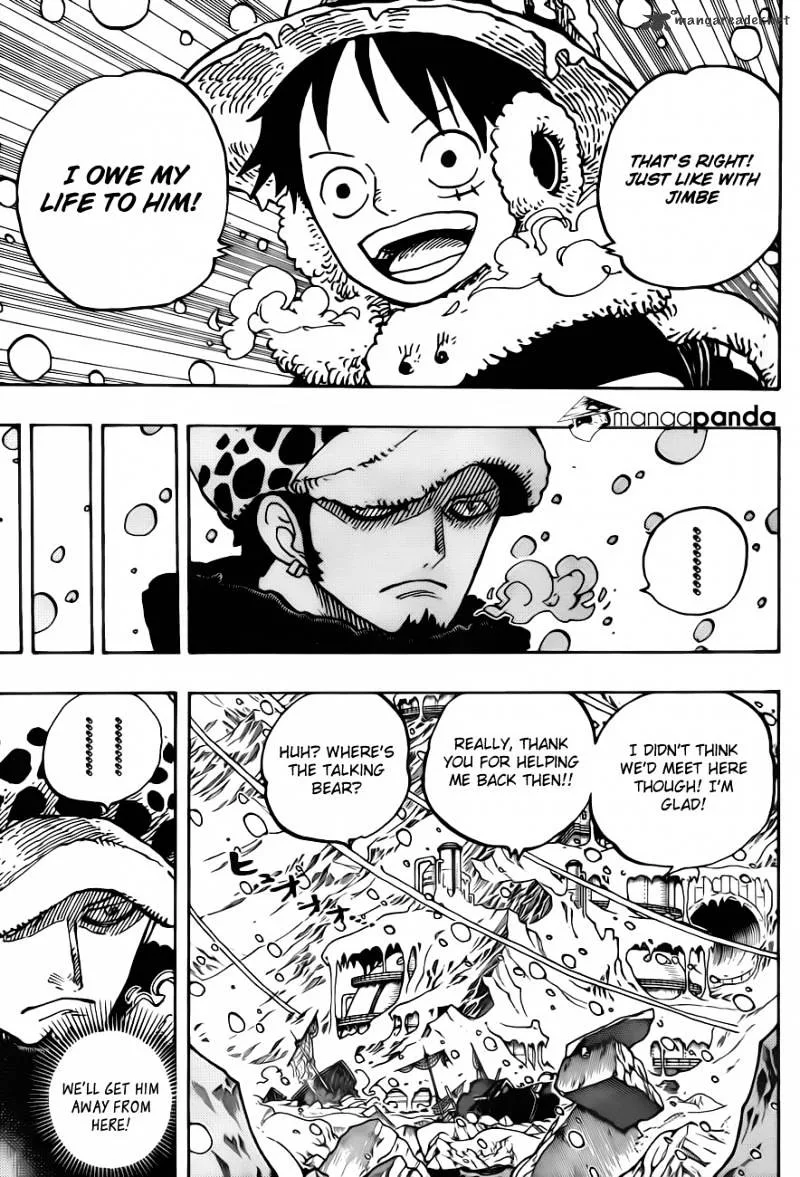 One Piece Chapter 663 page 3