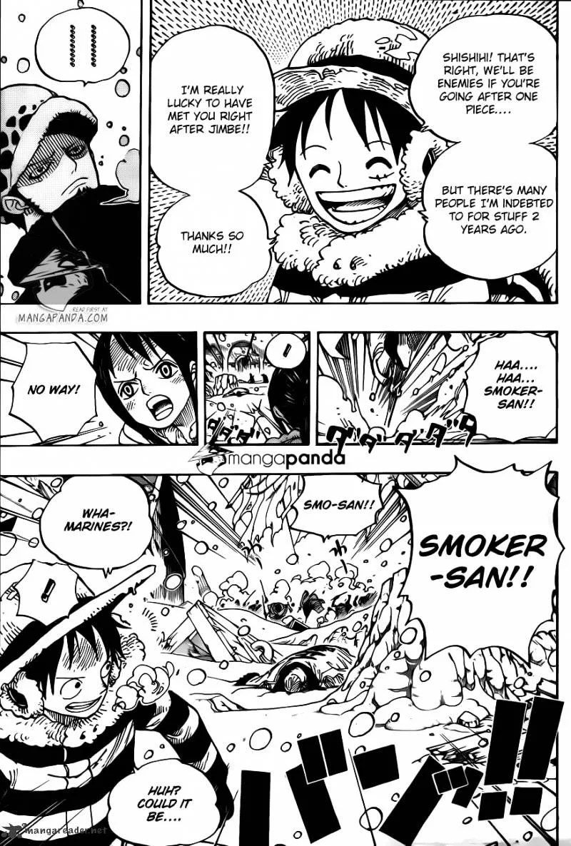 One Piece Chapter 663 page 5