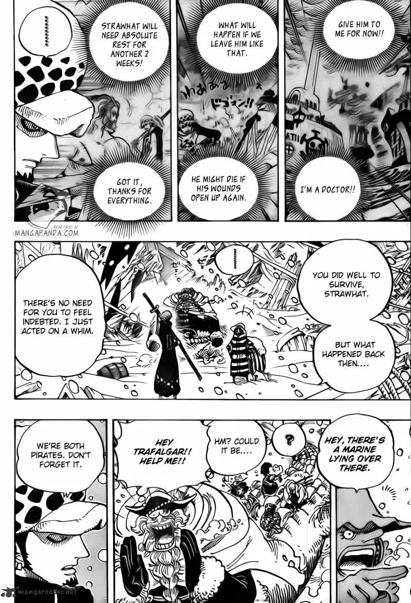One Piece Chapter 663 page 4