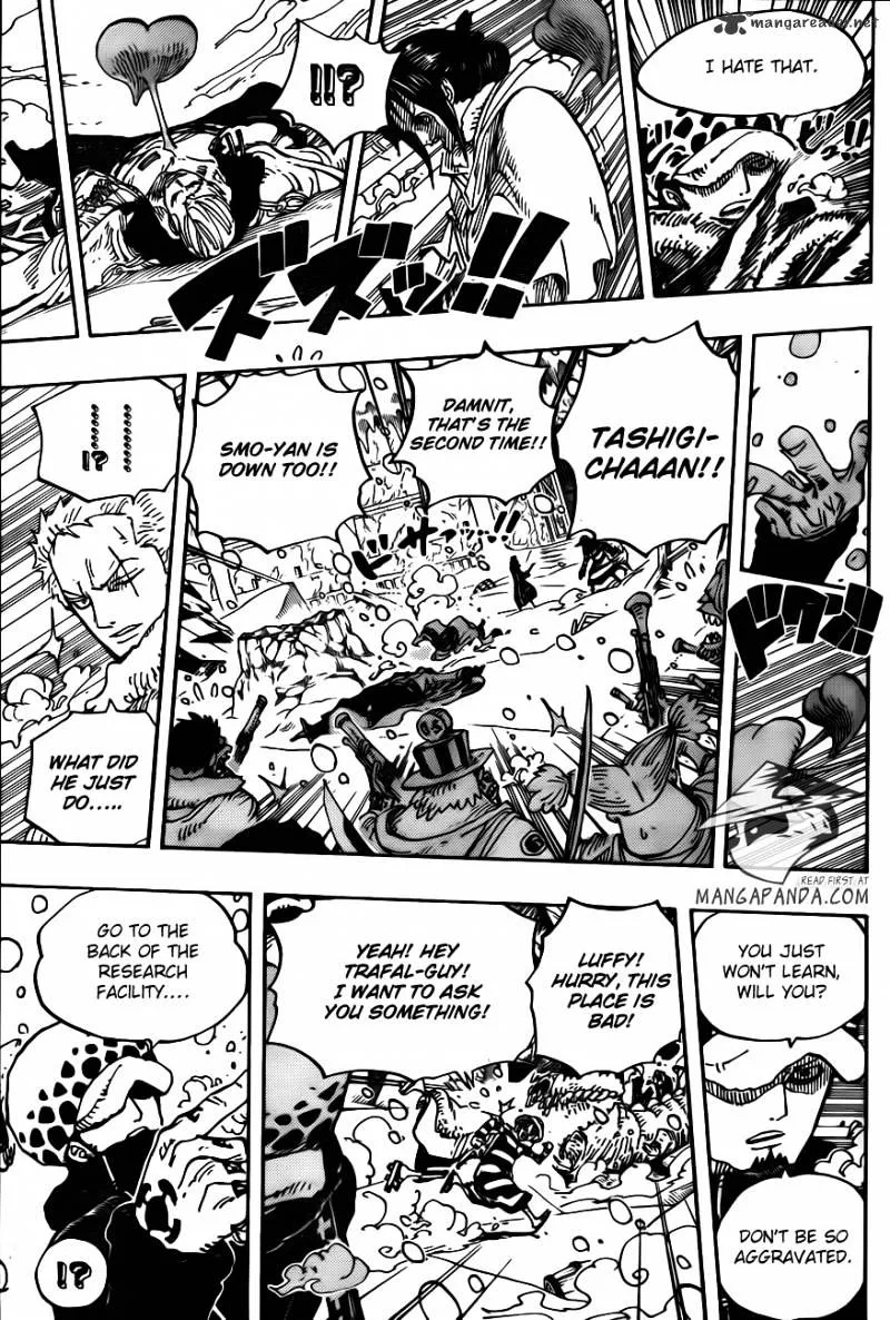 One Piece Chapter 663 page 7