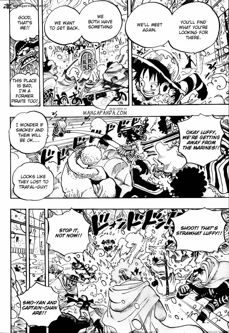 One Piece Chapter 663 page 8