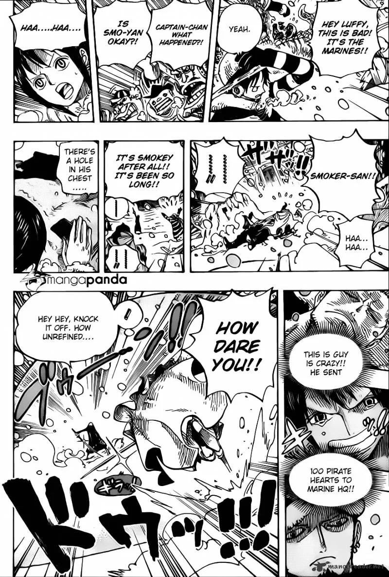 One Piece Chapter 663 page 6