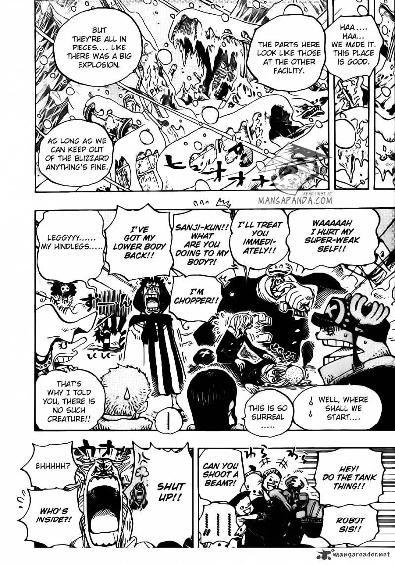 One Piece Chapter 663 page 14
