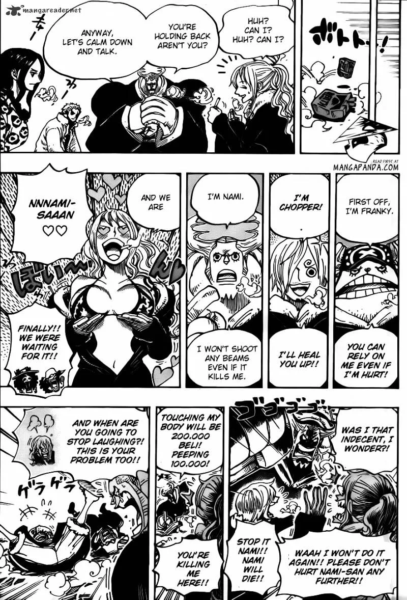 One Piece Chapter 663 page 15