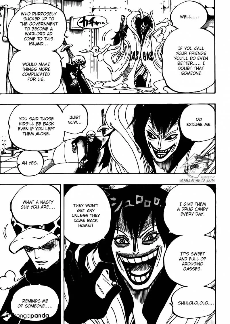 One Piece Chapter 666 page 7