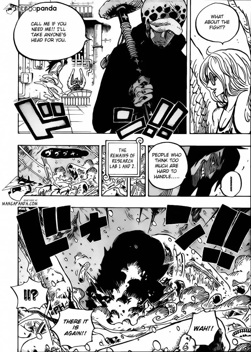 One Piece Chapter 666 page 8