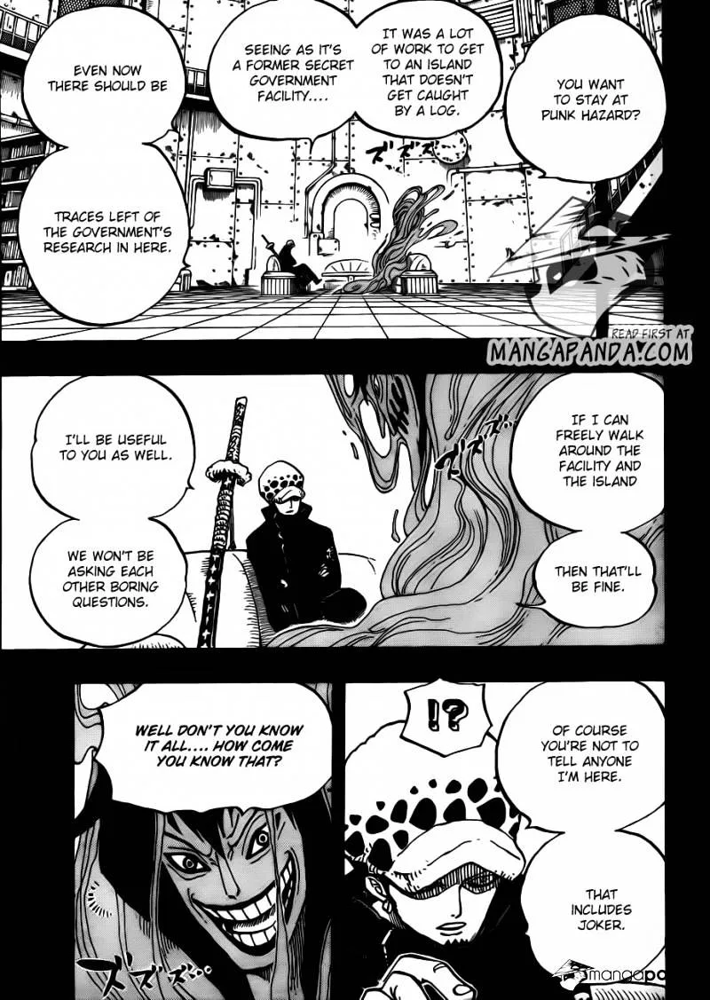 One Piece Chapter 666 page 5