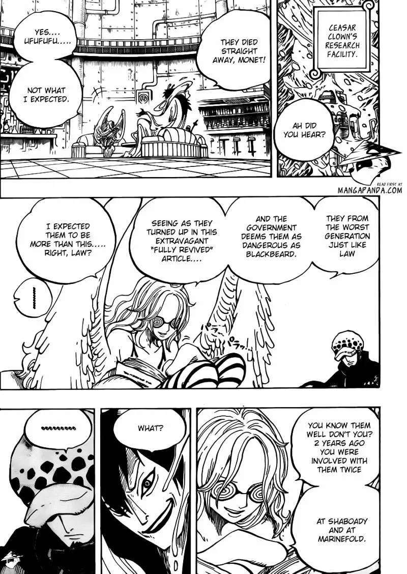 One Piece Chapter 666 page 3