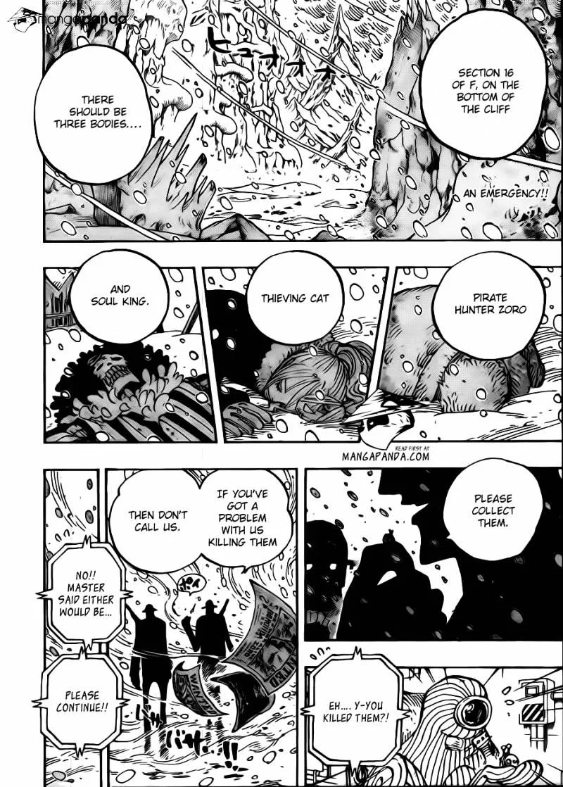 One Piece Chapter 666 page 2