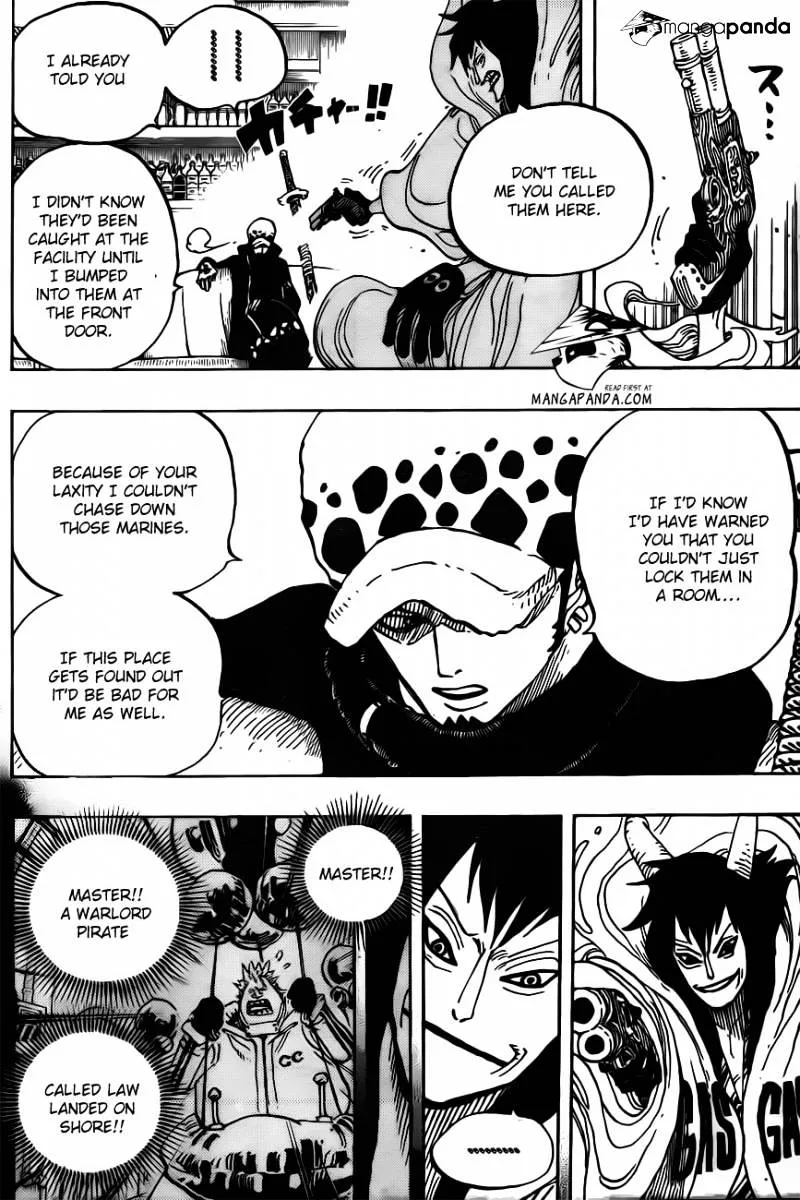 One Piece Chapter 666 page 4