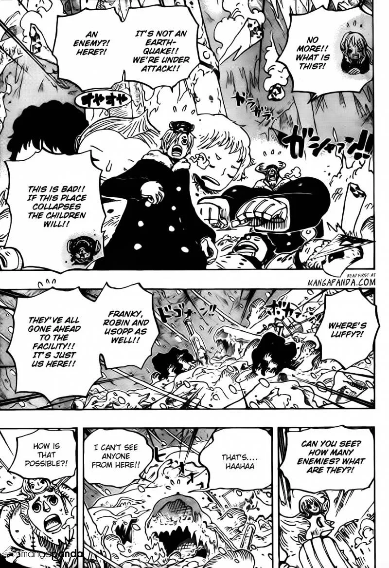 One Piece Chapter 666 page 9