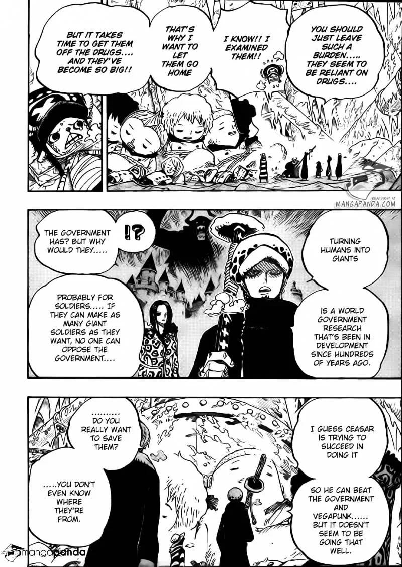 One Piece Chapter 668 page 8