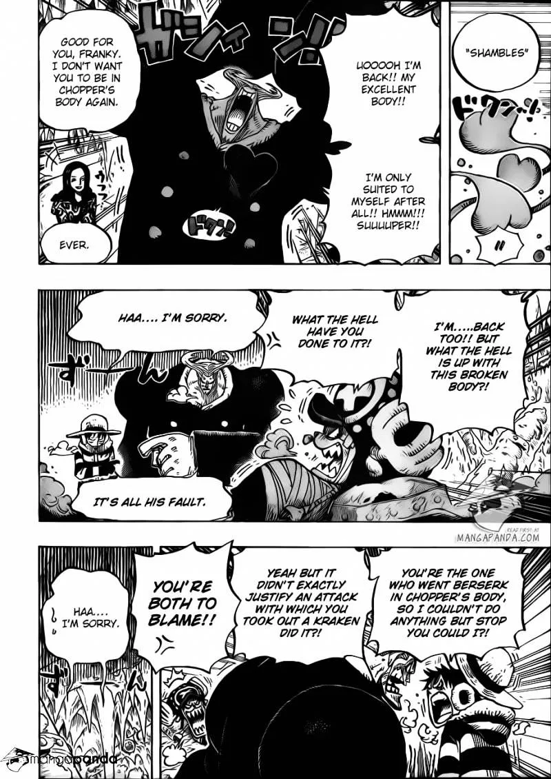 One Piece Chapter 668 page 6