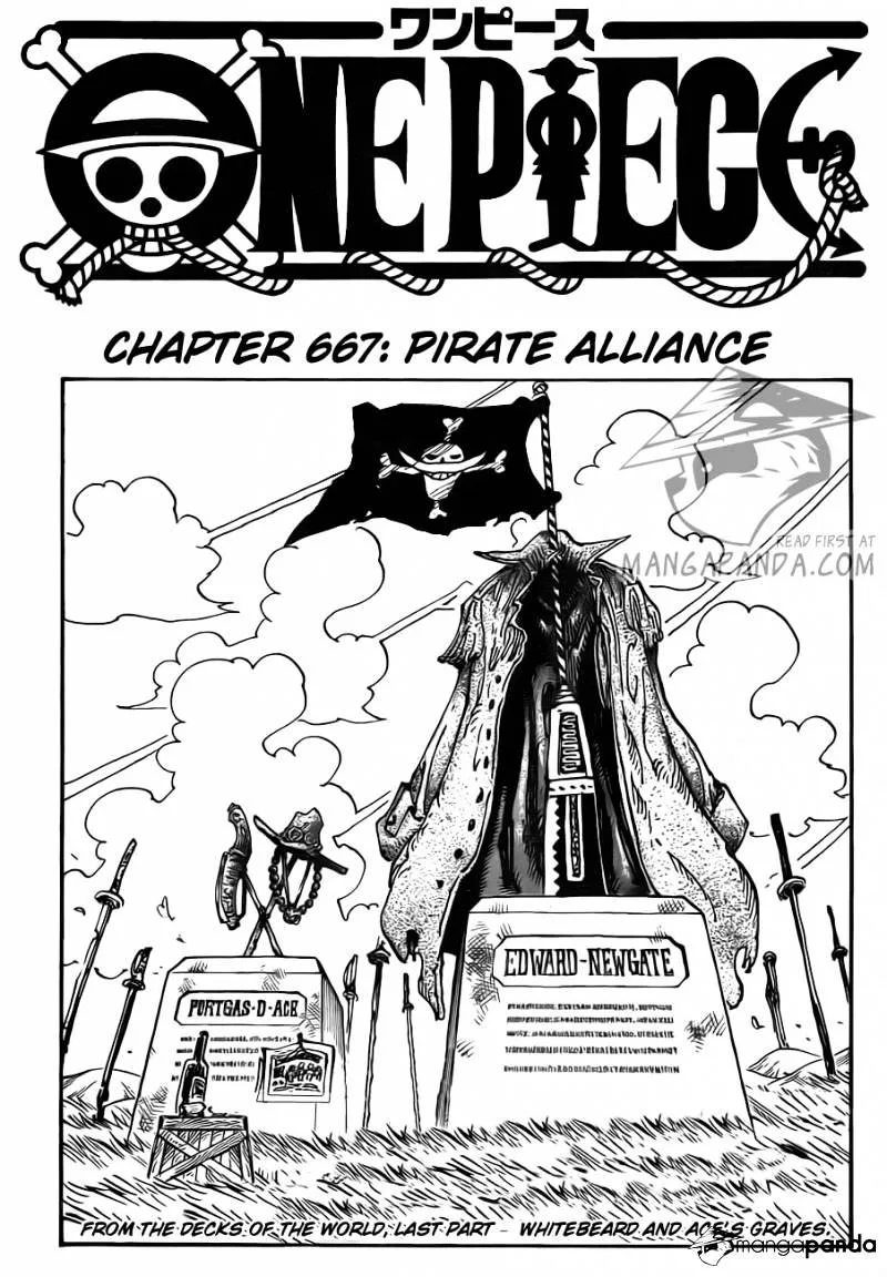One Piece Chapter 668 page 1