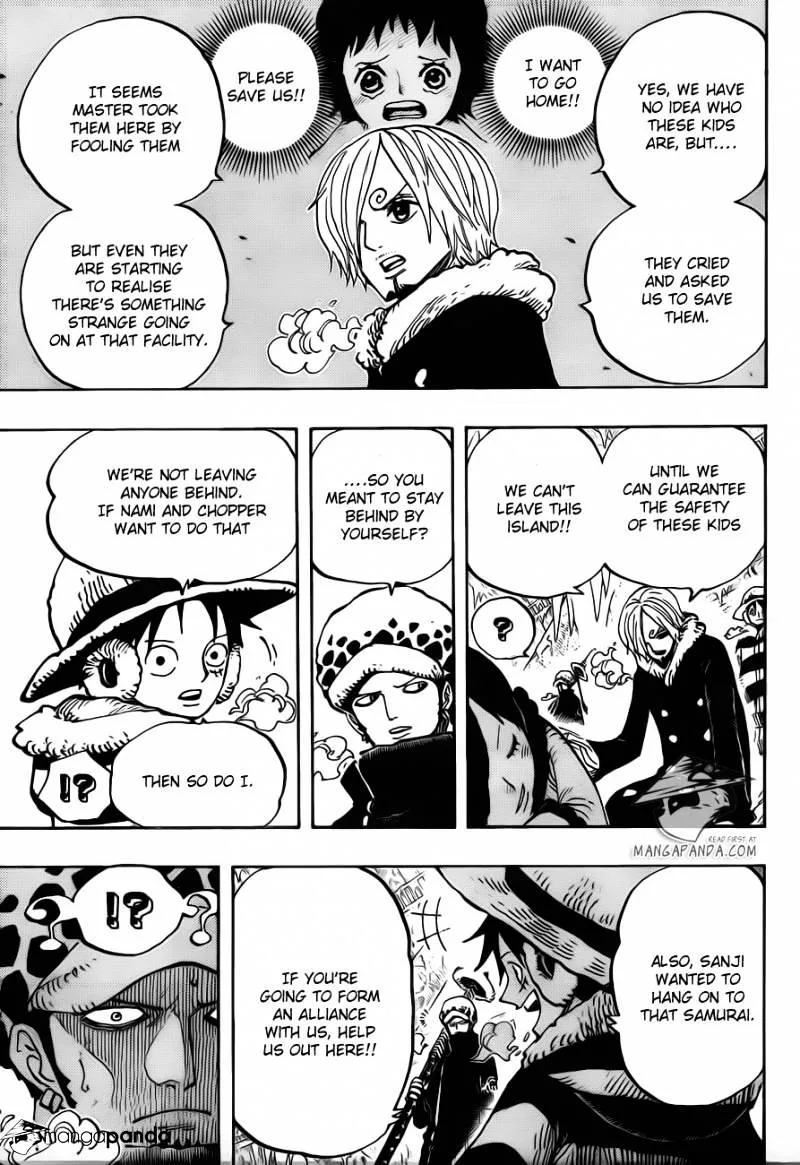 One Piece Chapter 668 page 9