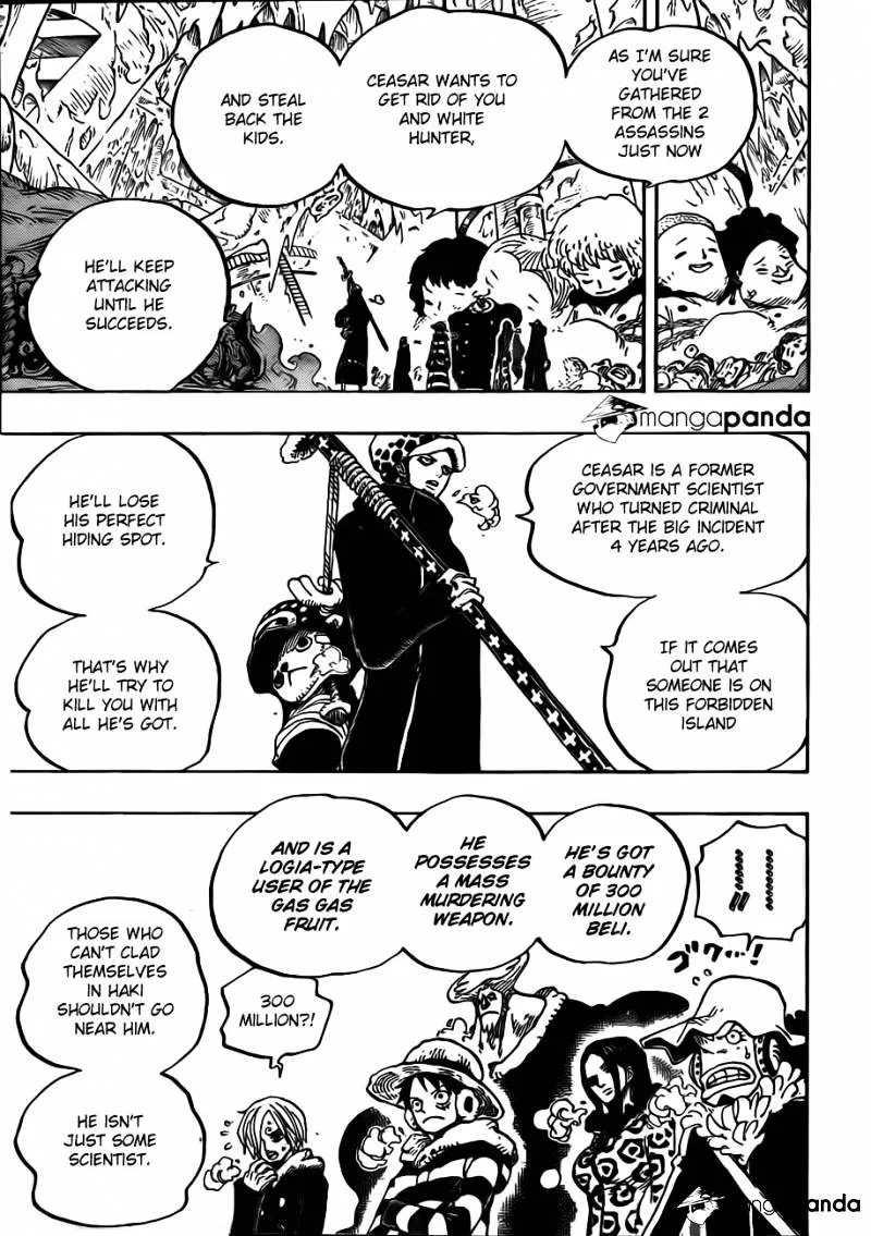 One Piece Chapter 668 page 11