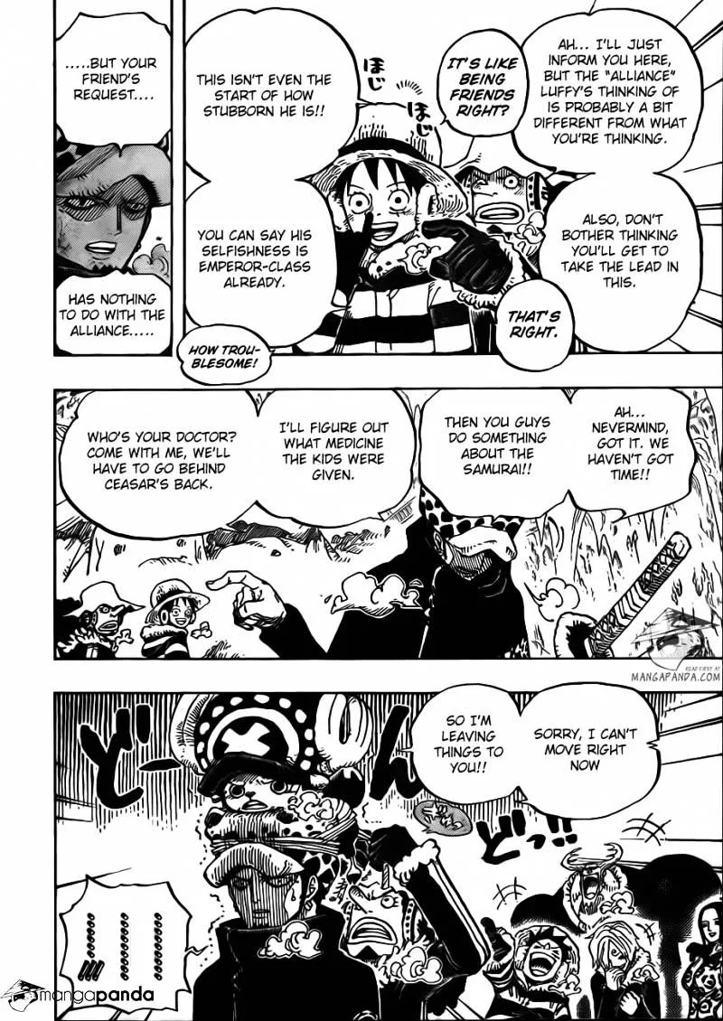One Piece Chapter 668 page 10