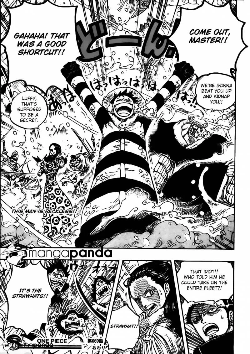 One Piece Chapter 669 page 17